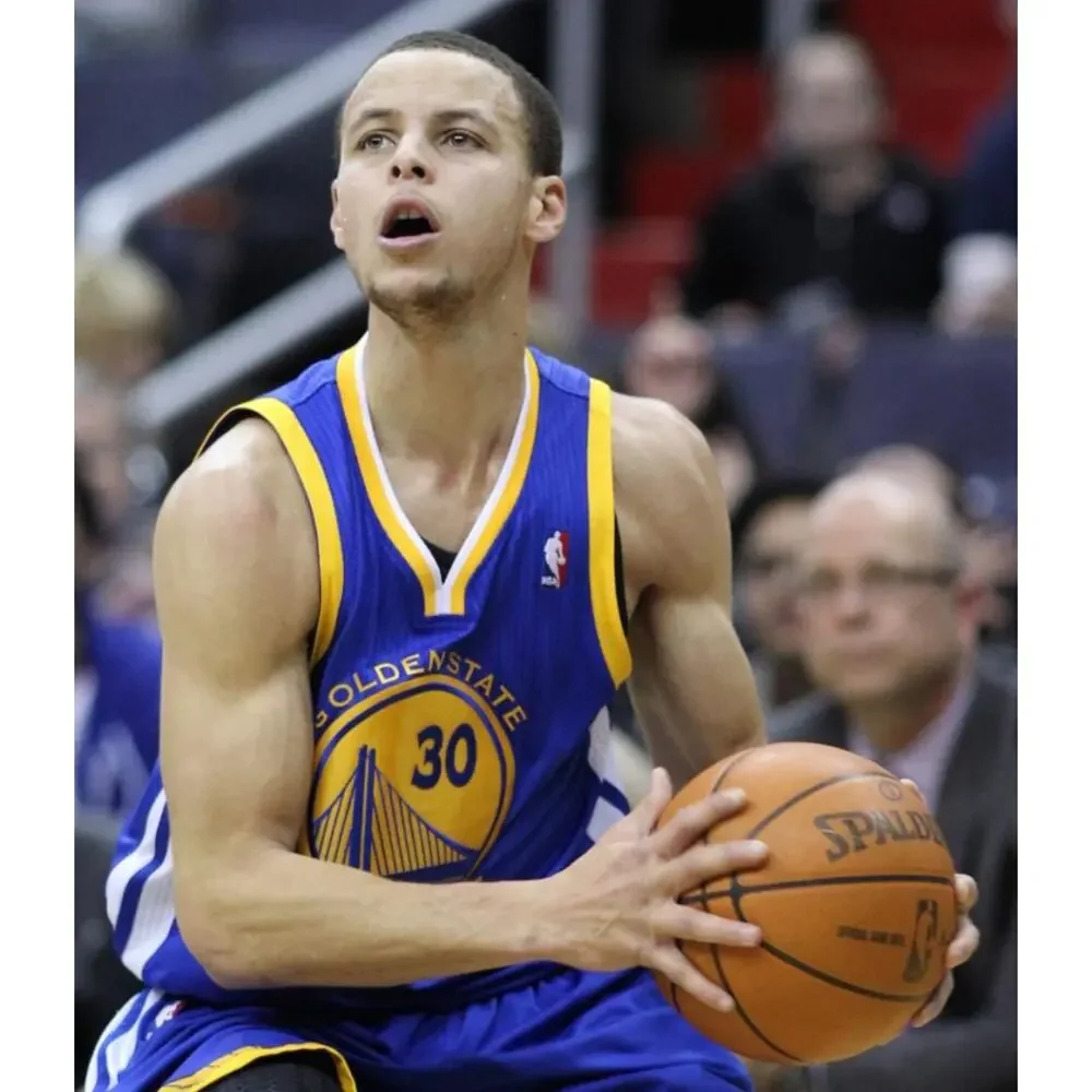 Golden State Warriors Steph Curry Jersey Large +2